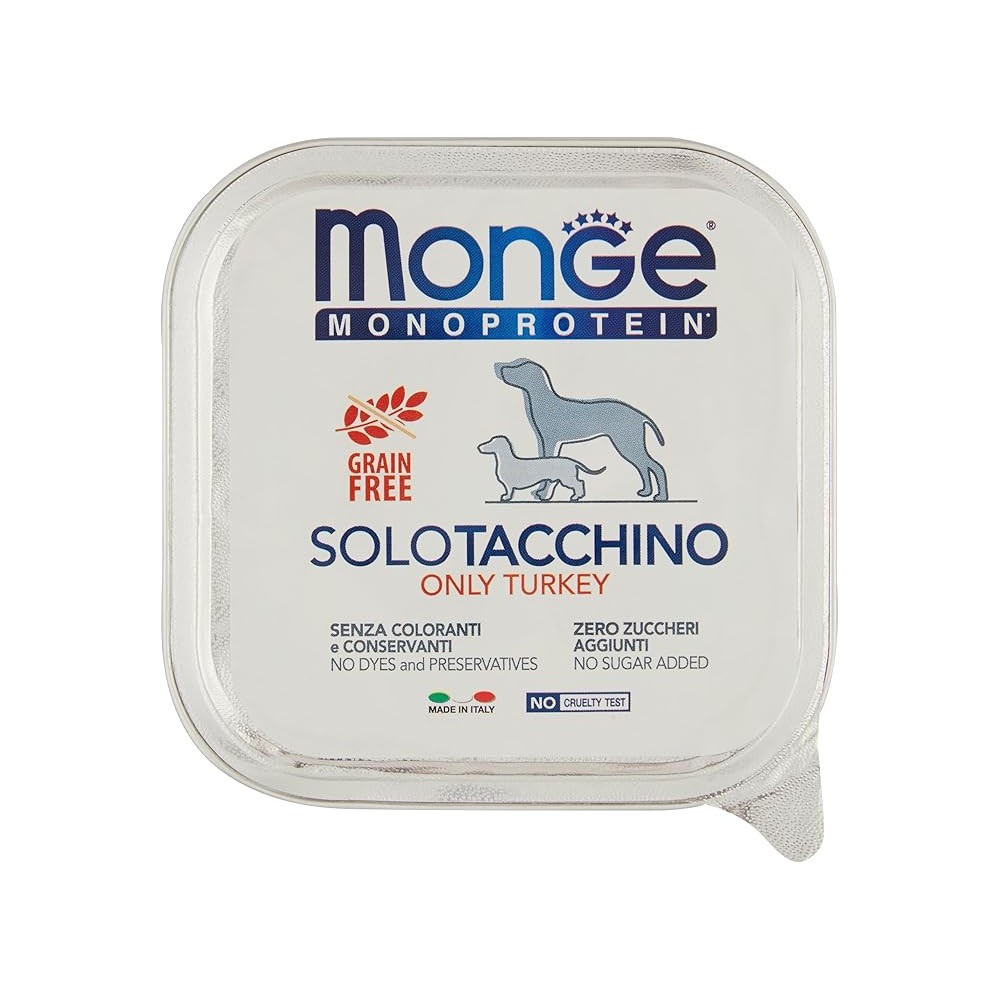 Monge Monoprotein Paté Solo Tacchino 150 gr cibo umido