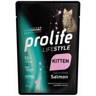 Prolife lifestyle  Kitten Salmone 85Gr cibo umido