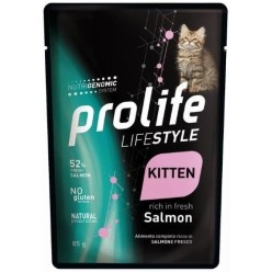 Prolife lifestyle  Kitten Salmone 85Gr cibo umido