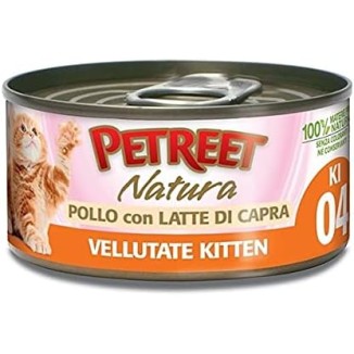 Petreet Kitten Pollo Con Latte Di Capra