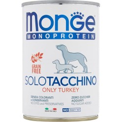 Monge Monoprotein Paté Solo Tacchino 150 gr cibo umido