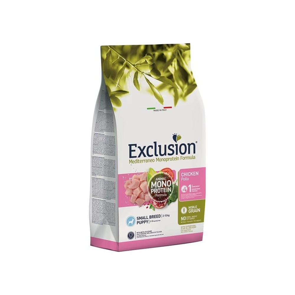 Exclusion  Monoproteico crocchette cane Puppy Pollo 2Kg