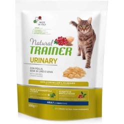 Natural Trainer crocchette gatto  300 Gr Urinary Pollo