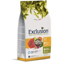 EXCLUSION  Monoproteico Crocchette cane small manzo 2kg