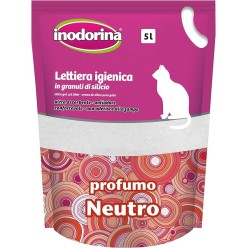 Lettiera  Inodorina Silicio Neutra 5 Lt