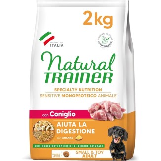Natural Trainer  Sensitive crocchette cane adult Mini Coniglio 2 Kg