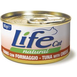 Life Cat Tonno/Formaggio 85 Gr cibo umido