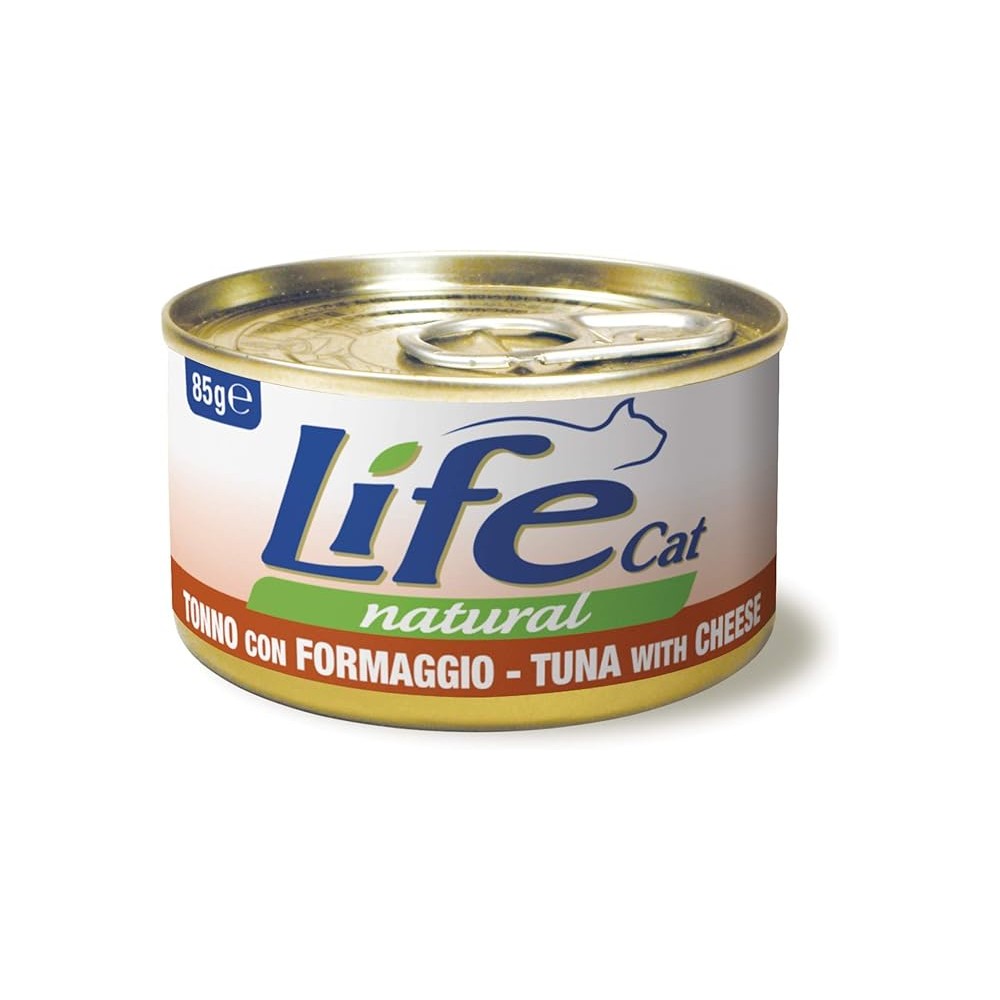 Life Cat Tonno/Formaggio 85 Gr cibo umido