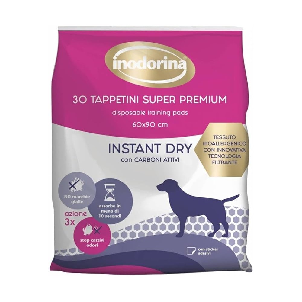 Inodorina Tappetini Istant Dry Carb Attivi 60X90 30 Pz