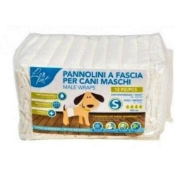 Leo Pet Pannolini A Fascia Mascio S 3-7 Kg