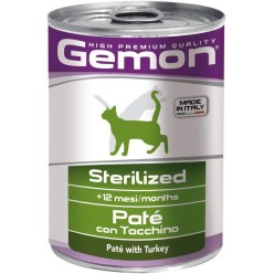 Gemon Cat Steril Tacc  Pate 415Gr cibo umido