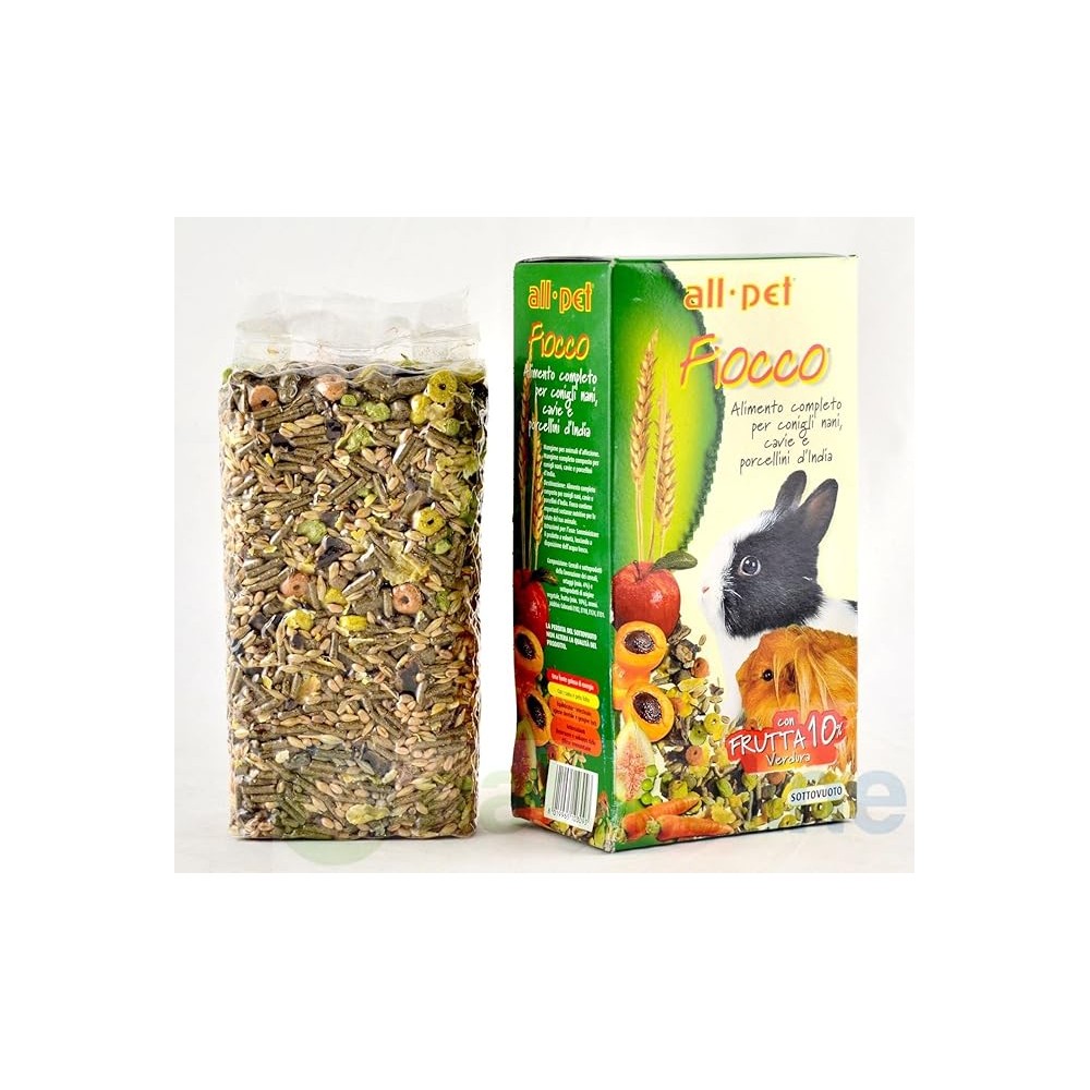 Fiocco 800Gr Con Frutta (Conigli/Cavie/Porcel)