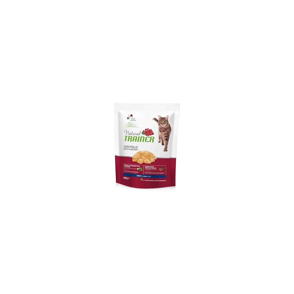 Natural trainer crocchette gatto 300 Gr Pollo
