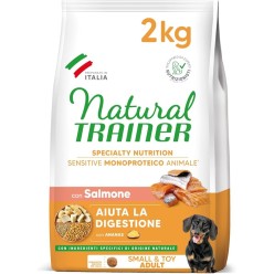 Natural Trainer  Sensitive crocchette cane adult  Mini Salmone 2 Kg