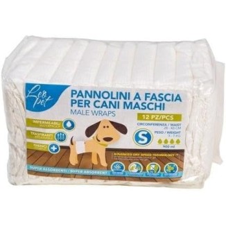Pannolino Per Cani Femmine S 3-7 Kg