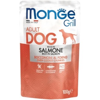 Monge Grill cibo umido cane Adult 100 Gr Salmone