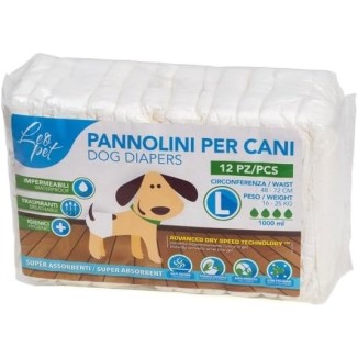 Pannolino Per Cani Femmine L 16-25 Kg
