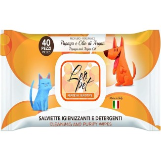 Leopet Salviette Olio Di Argan 40 Pz