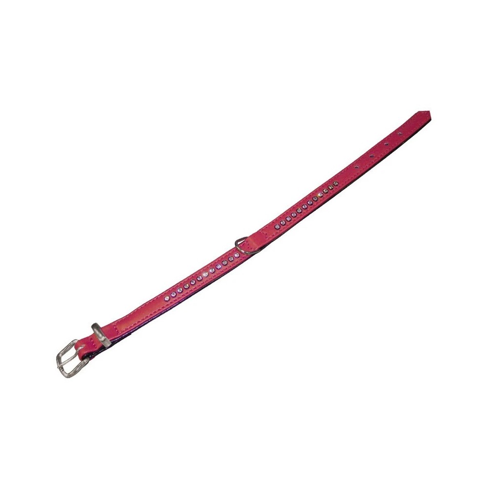 Nobby Collare Crystal con Swarowski Rosso nobby