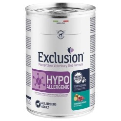 Exclusion hypoallergenic cibo umido cervo e patate 400gr