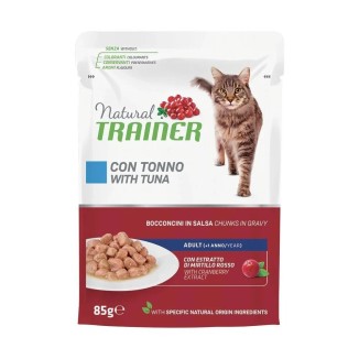 Natural trainer gatto Bustine 85 Gr Tonno cibo umido