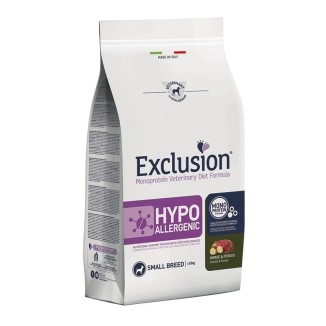 Exclusion hypoallergenic cibo  per cani adulti cavallo 2kg