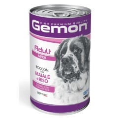 Gemon Dog Bocconi 1250 Agnello/Riso cibo umido