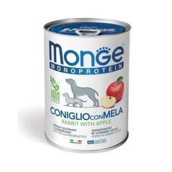 Monge monoproteico cane adulto umido Paté Coniglio E Mela 400Gr