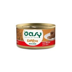 Oasy Mousse 70 Gr Manzo cibo umoido per gatti