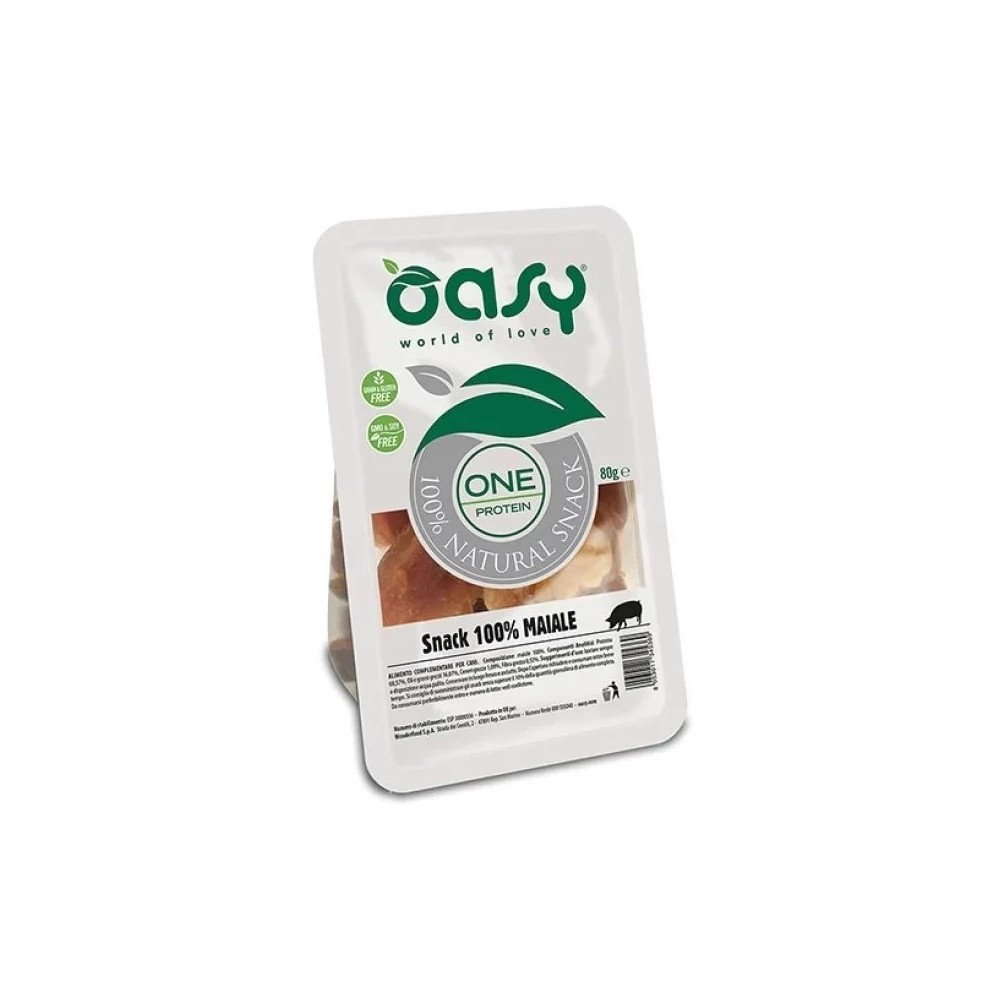 Oasy Snack Dog One Protein Maiale