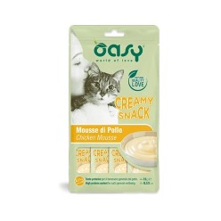 Oasy Snack Cat - Creamy Snack Pollo (4X15Gr)