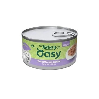 Oasy Natury Softy Jelly 85 Gr Tonno Per Gattini cibo umido per gatti
