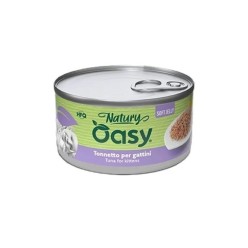 Oasy Natury Softy Jelly 85 Gr Tonno Per Gattini cibo umido per gatti