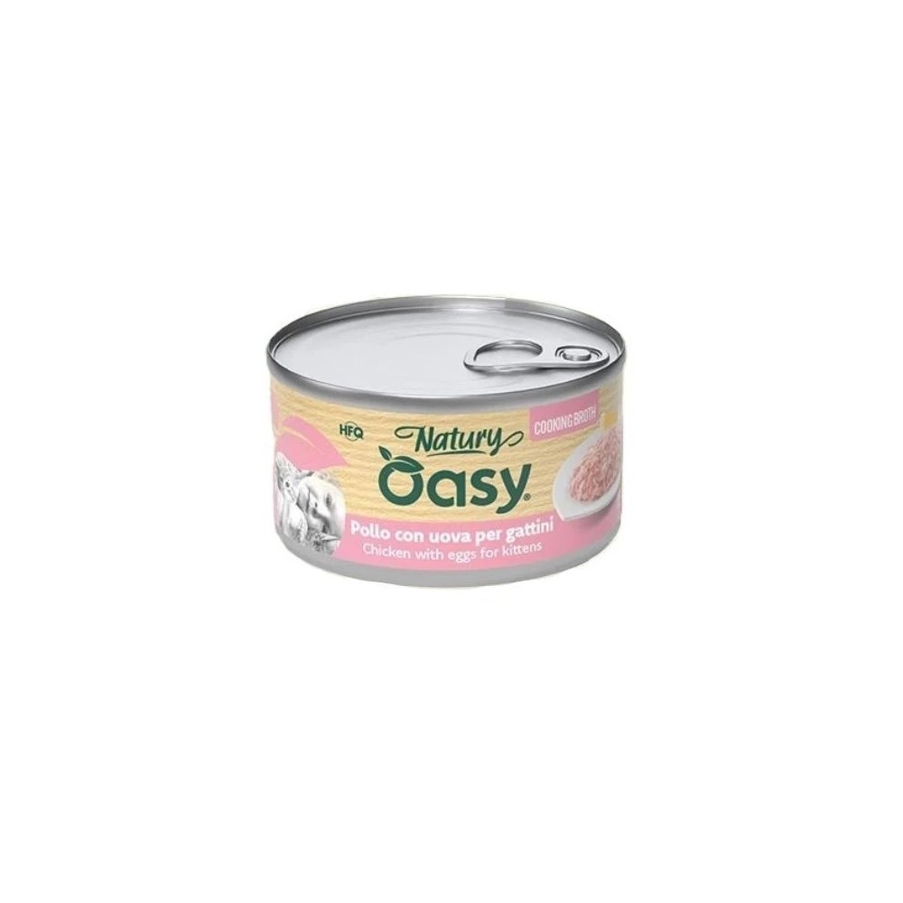 Oasy Cooking Broth  80 Gr Pollo/Gattini cibo umido per gatti