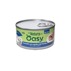 Oasy Natury Softy Jelly 85 Gr Tonno/Sardine cibo umido per gatti