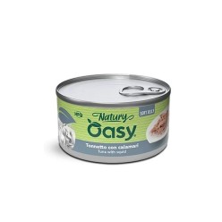 Oasy Natury Softy Jelly 85 Gr Tonno/Calamari cibo umido per gatti
