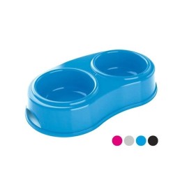 Record Ciotola Doppia Tonda Antiscivolo 30X17 Cm 1 L