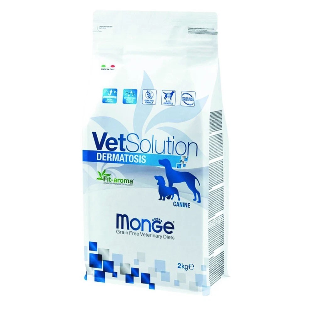 Monge crocchette Cane - VetSolution - Dermatosis - 2 Kg