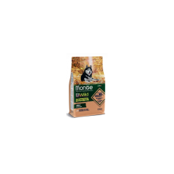 Monge BWild  Grain Free crocchette cane adult  Salmone  Piselli  2.5Kg