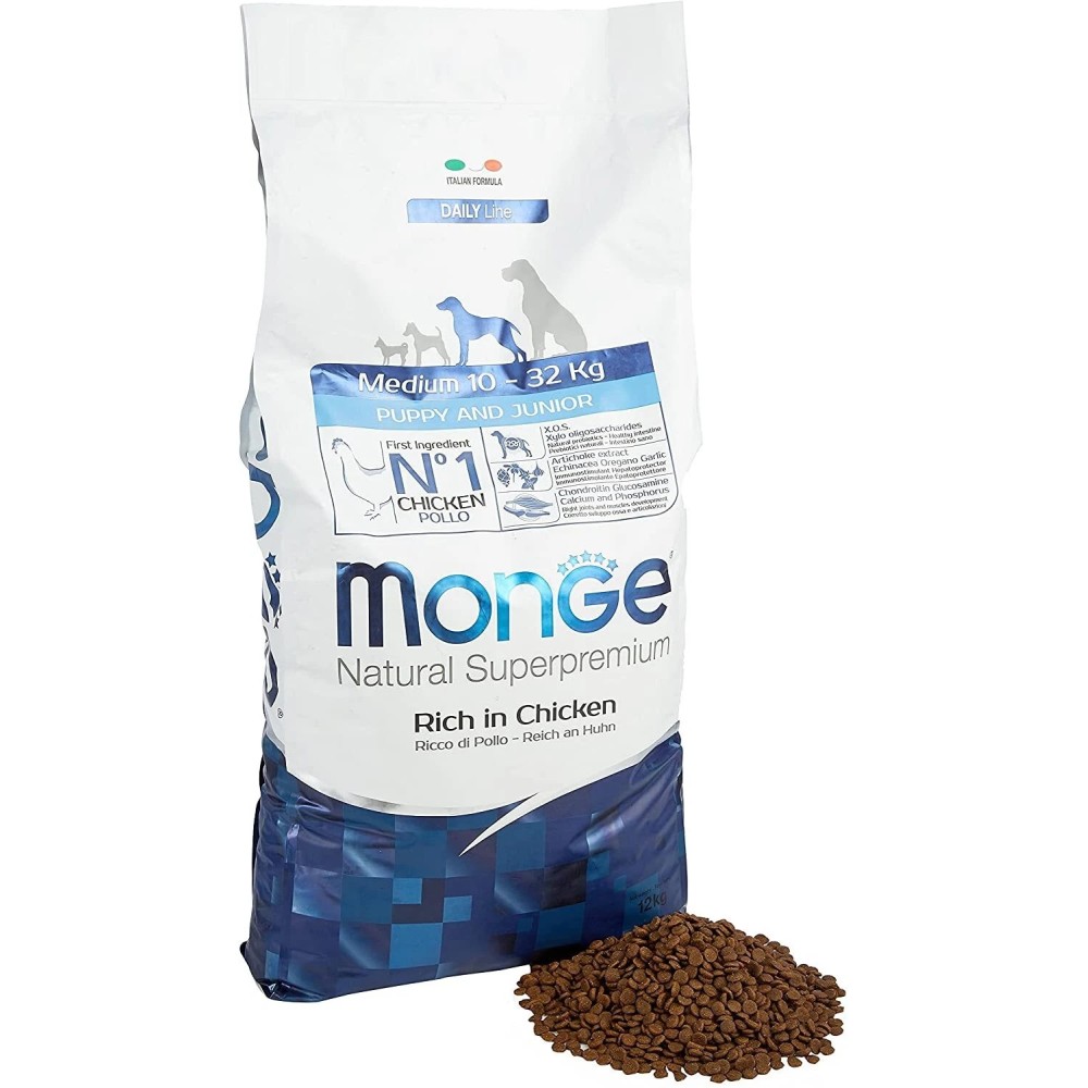 Monge crocchette cane  Medium Puppy 12Kg