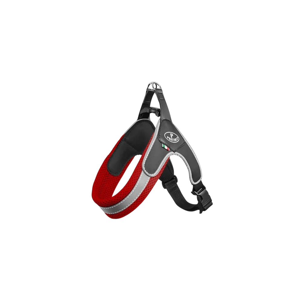 Pettorina Pratiko Reg. Rosso. Soft Tg 2