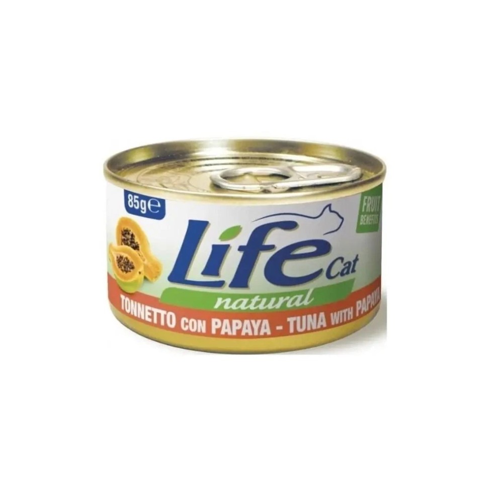 Life Cat Tonno/Papaya 85 Gr cibo umido
