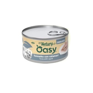 Oasy Cooking Broth  80 Gr Tonno/Calamari  cibo umido per gatti