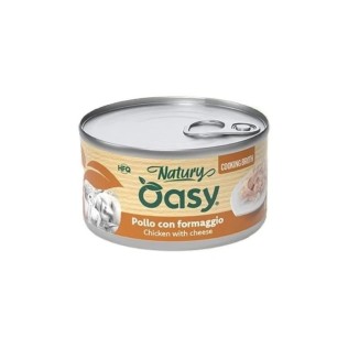 Oasy Cooking Broth  80 Gr Pollo/Formaggio  cibo umido per gatti