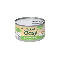 Oasy Cooking Broth  80 Gr Pollo/Verdure  cibo umido per gatti