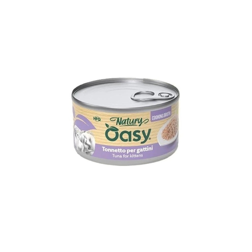Oasy Cooking Broth  80 Gr Tonno/Gattini  cibo umido per gatti