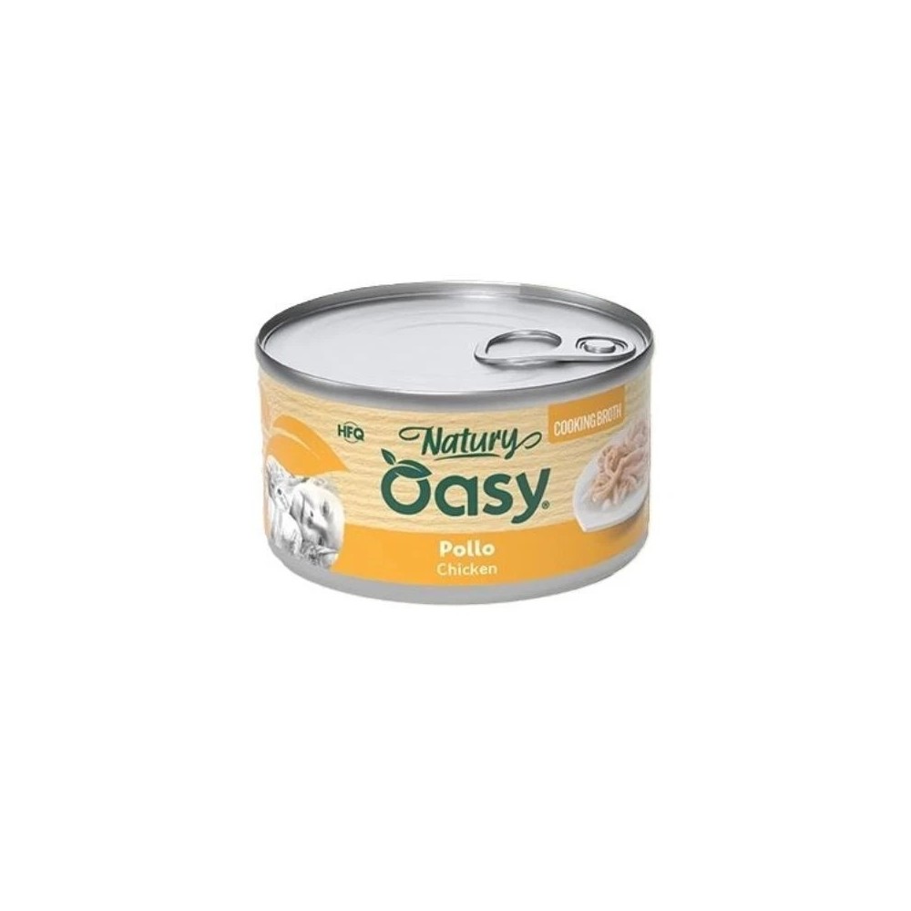 Oasy Cooking Broth  80 Gr Pollo  cibo umido per gatti