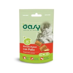 Oasy Snack Cat - Biscotti Ripieni Con Pollo 60 Gr