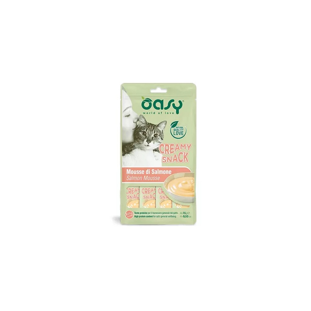 Oasy Snack Creamy Snack Salmone 60 Gr