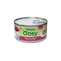 Oasy Natury Softy Jelly 85 Gr Pollo/Manzo  cibo umido per gatti